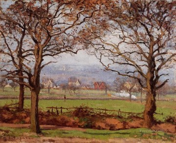 シデナムの丘近く ローワー・ノーウッドを望む 1871年 カミーユ・ピサロ Oil Paintings